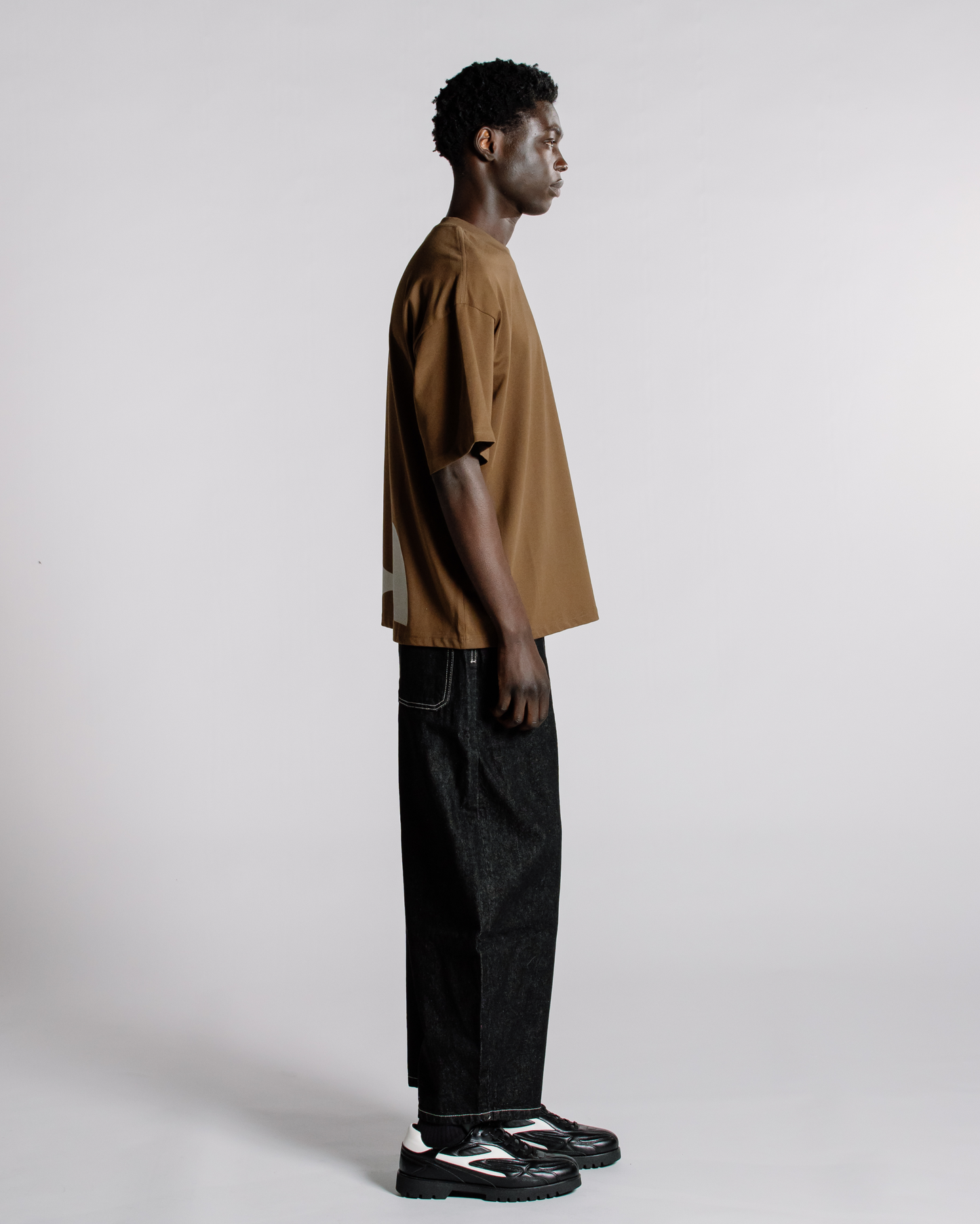WAVE TEE BROWN