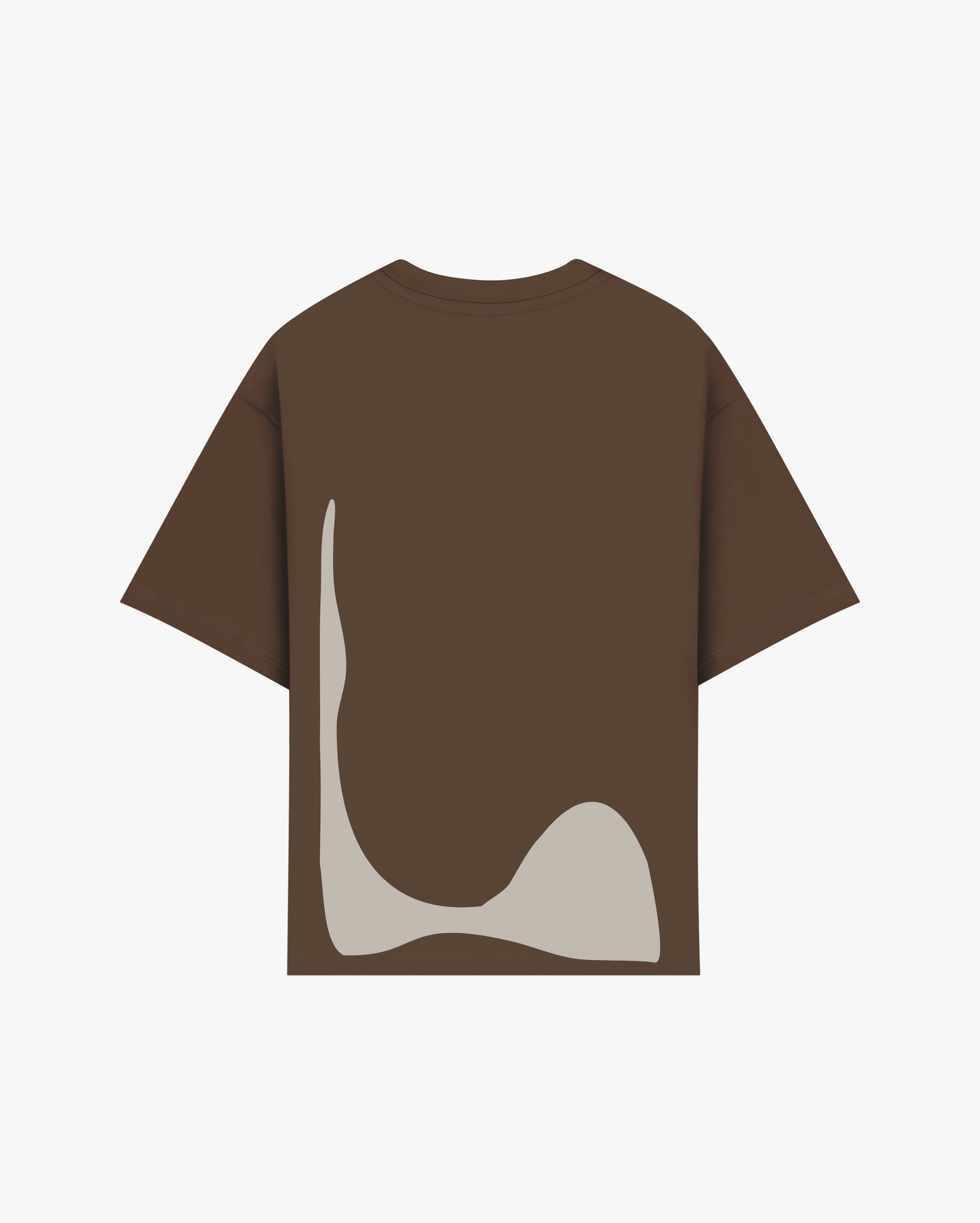 WAVE TEE BROWN