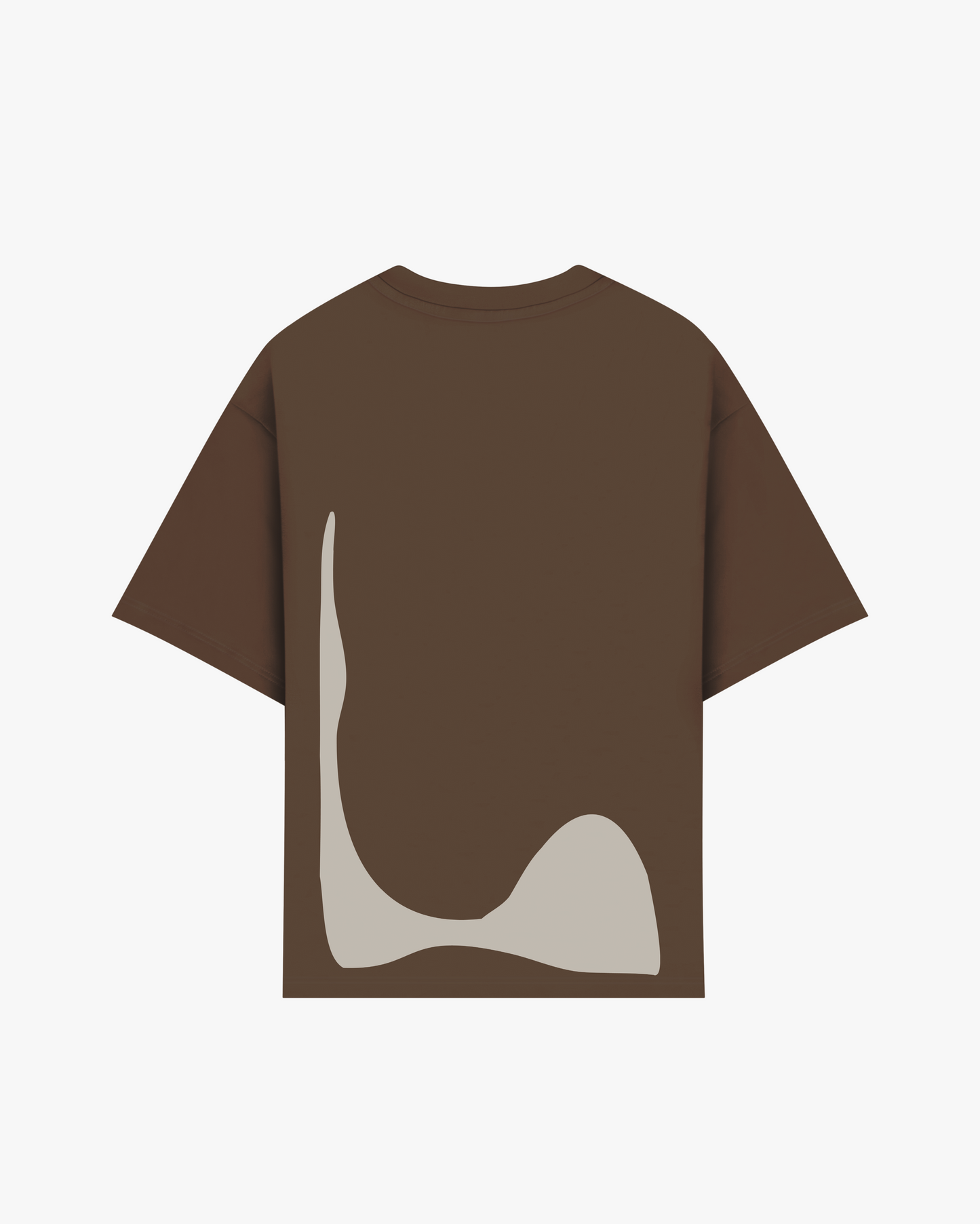 WAVE TEE BROWN