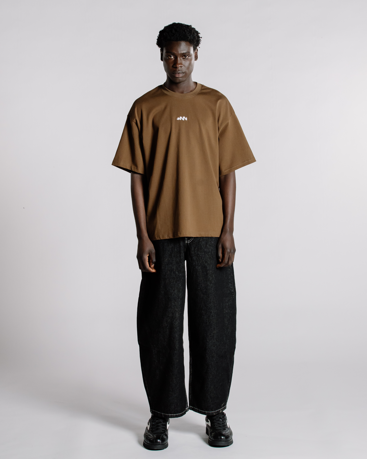WAVE TEE BROWN