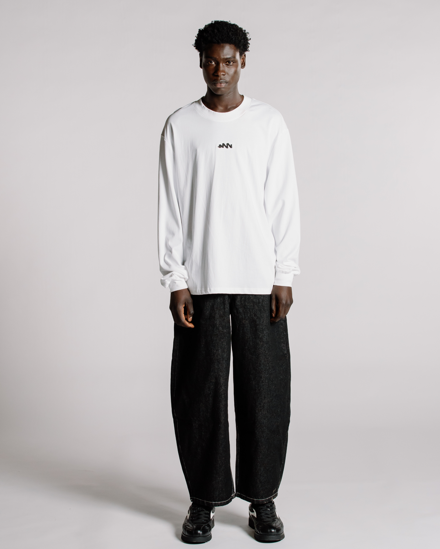 FLOWER LONG SLEEVE WHITE