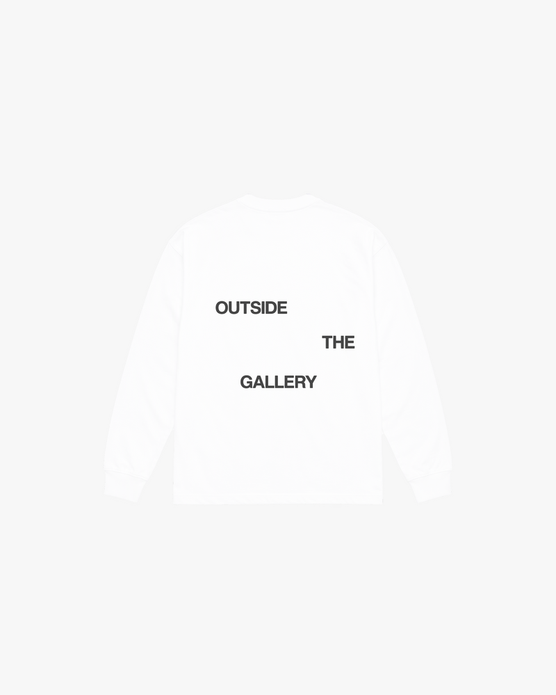 GALLERY LONGSLEEVE WHITE