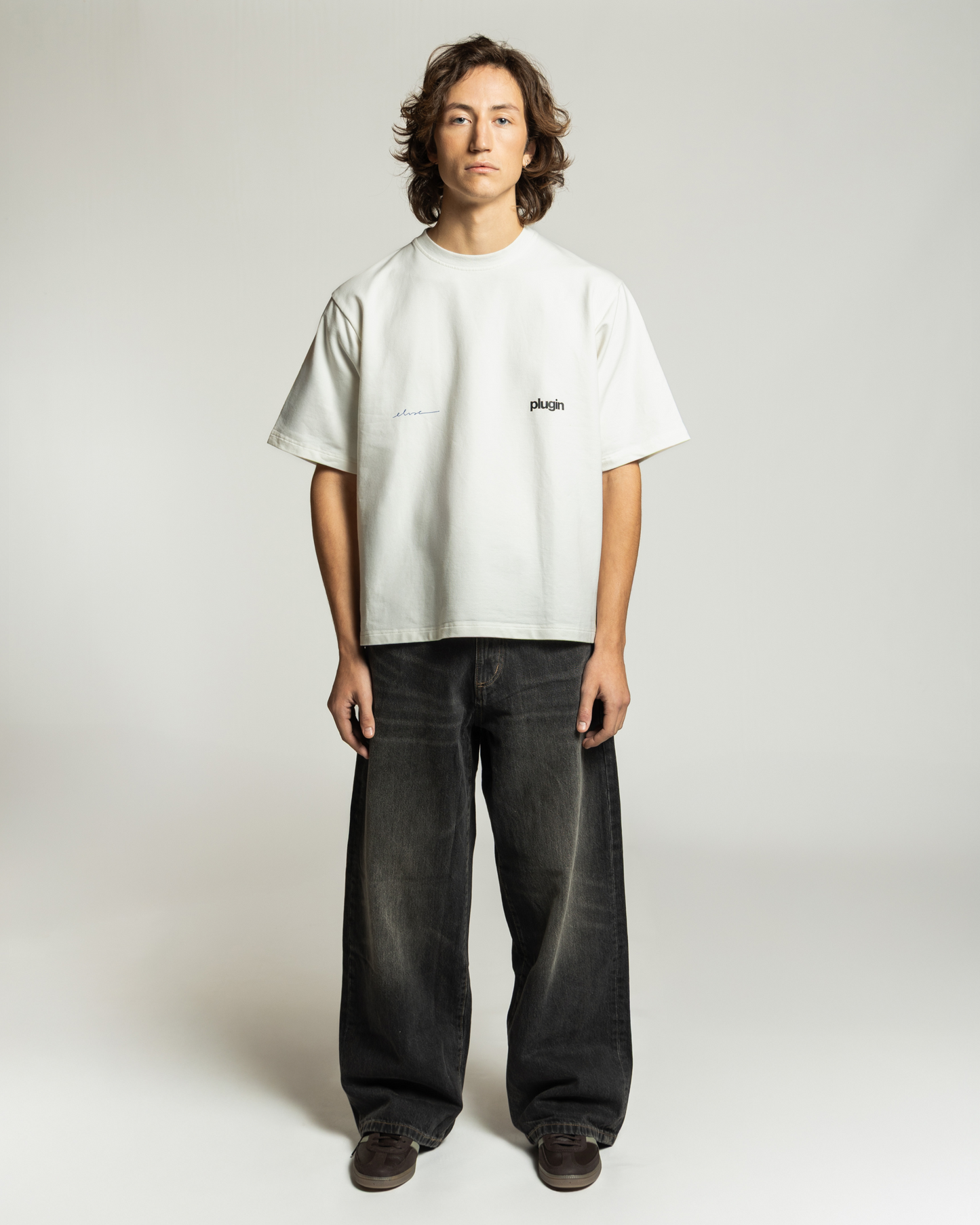 PERSPECTIVE TEE OFF WHITE