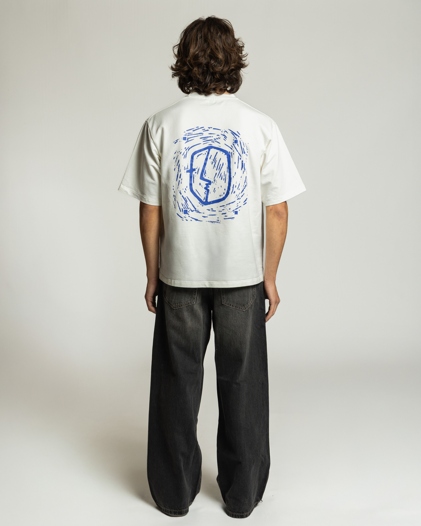 PERSPECTIVE TEE OFF WHITE